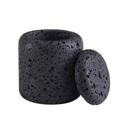 Dark Surge Streaming Light-Black Hole Stone Textured Living 4-Piece Set