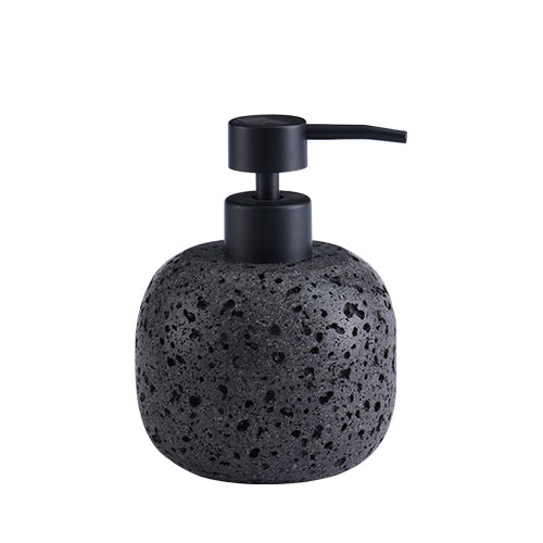 Dark Surge Streaming Light-Black Hole Stone Textured Living 4-Piece Set