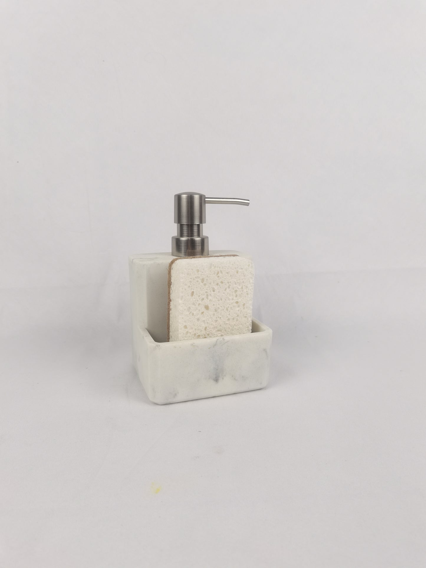 Geometry Code | Morandi Colorblock Marble Resin Dispenser Bottle