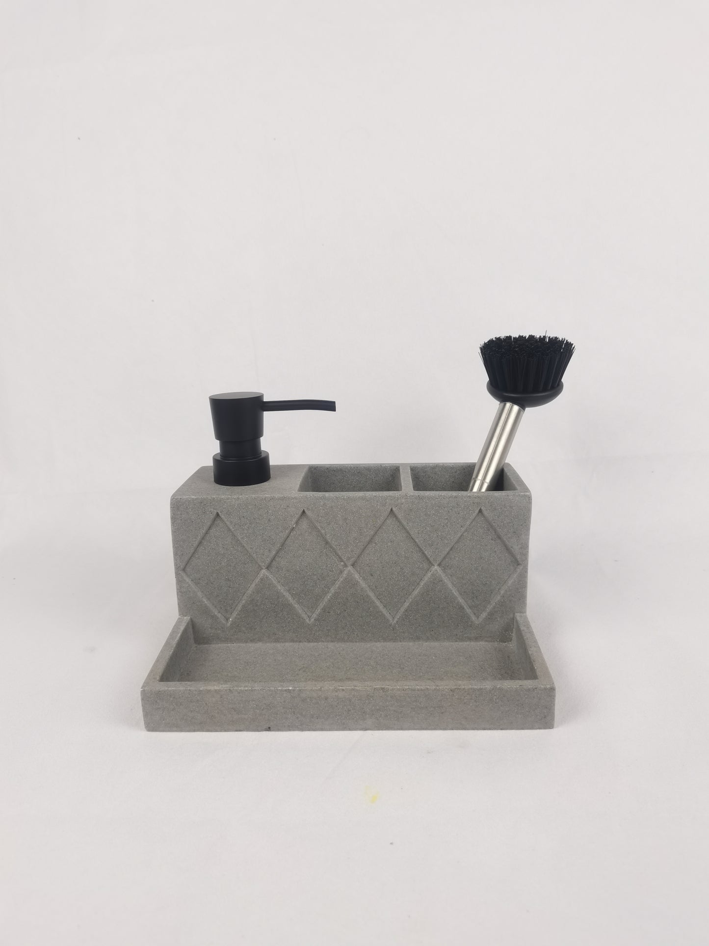 Liquid-Solid Symbiosis | Self-Cleaning Resin Brush Handle Oil Bottle Set*