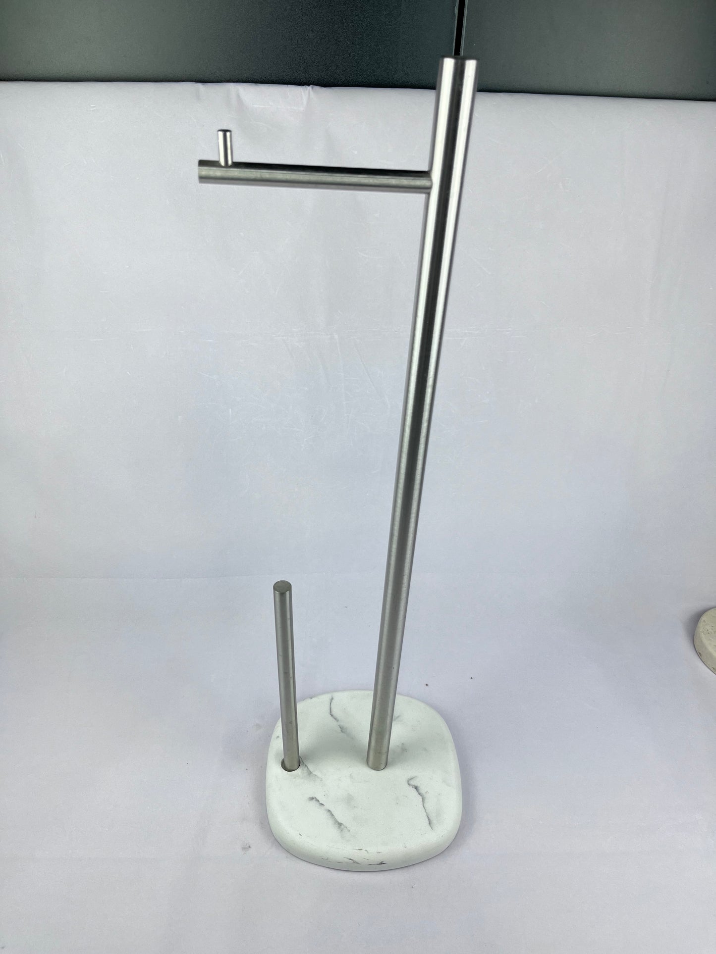 Time Collection | Handmade Resin Marble Paper Towel Holder