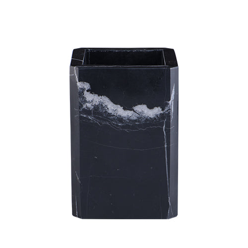 Ink Order - Black and White Roots Marble Bathroom Aesthetic Set