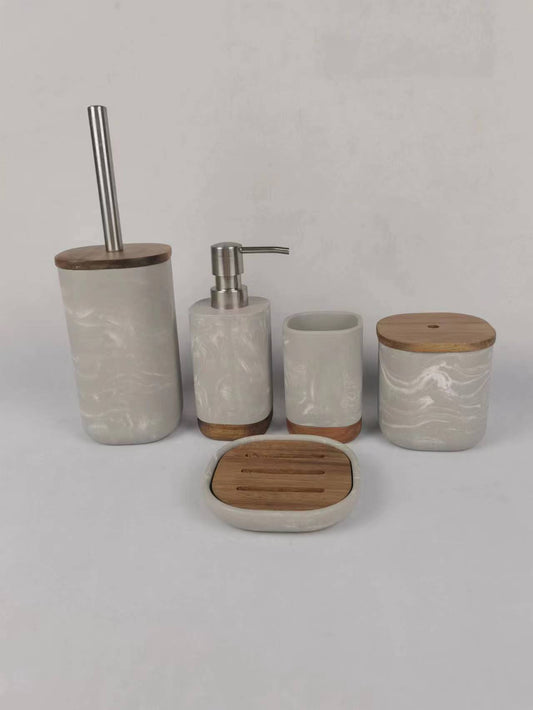 Two-color Splicing Resin Lotion Bottle