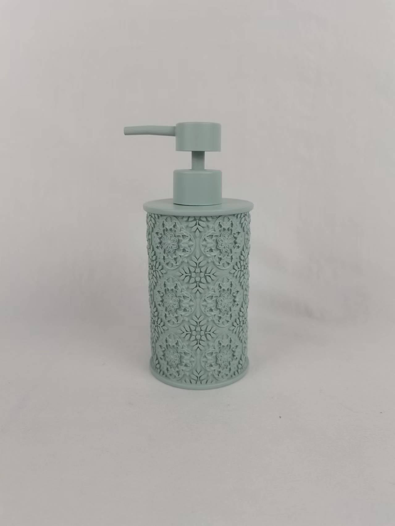[Wizard of Oz Vine Press Bottle] Mint green hand-painted botanical print Put spring into your bathroom.