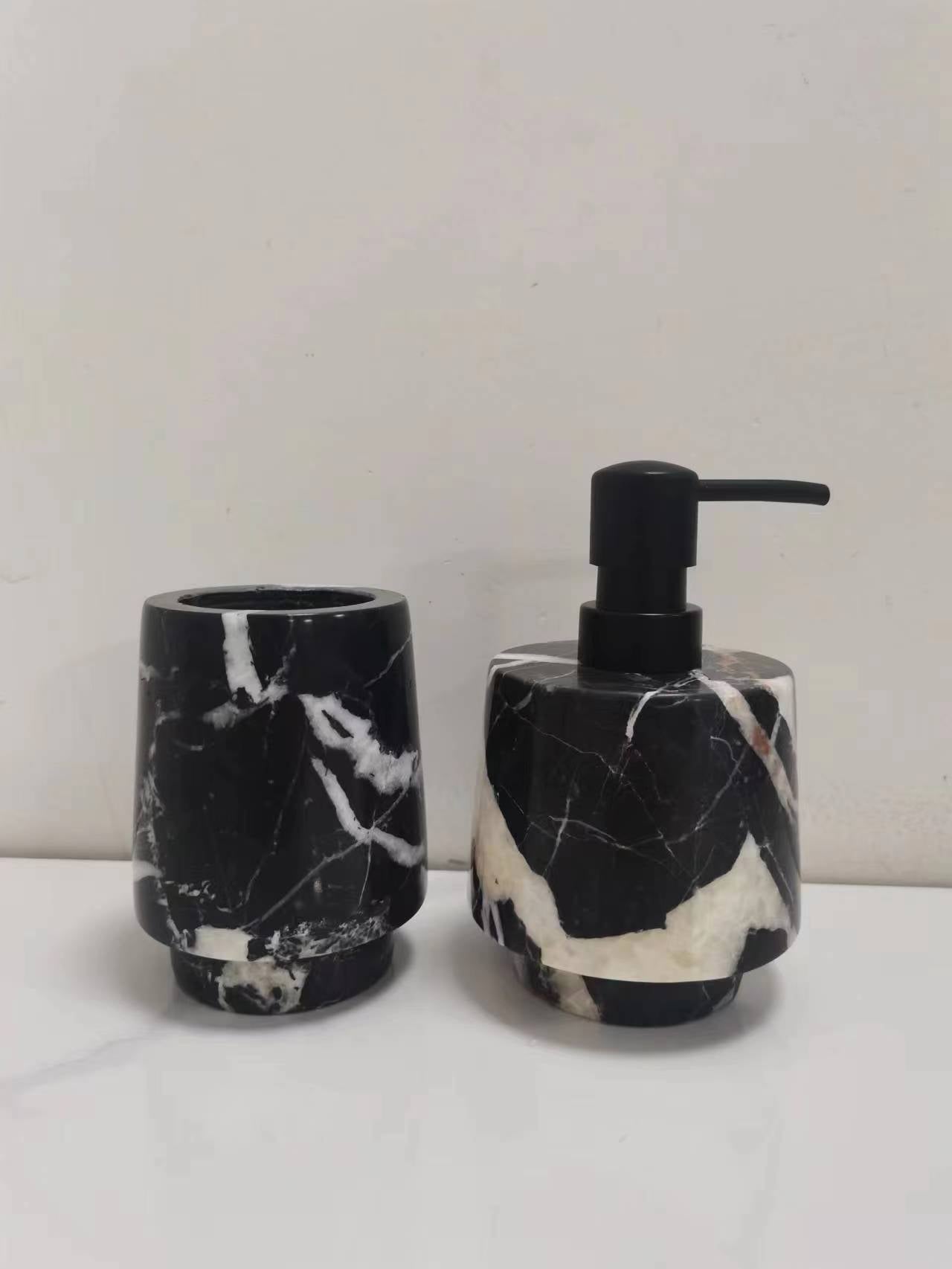 Glacier fissure marble gray and white set】natural fissure texture cool wind bathroom standard match