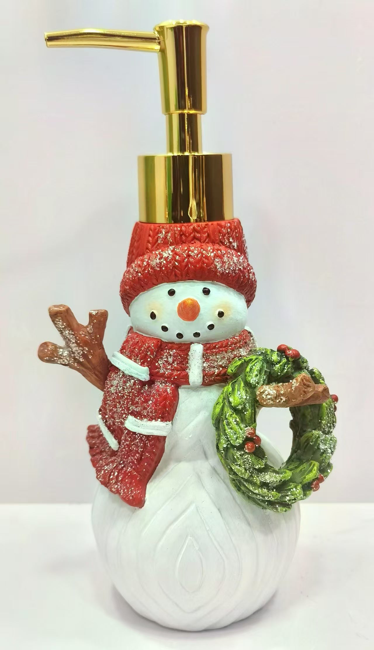 Snowy Night Fairytale] Christmas Limited Edition Gilt Embossed Lotion Bottle