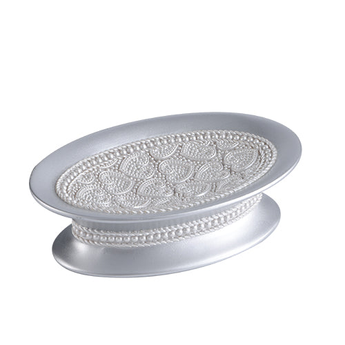 “Versailles Morning Dew” Baroque Court Cameo Resin Bathroom 7 Pieces Set｜