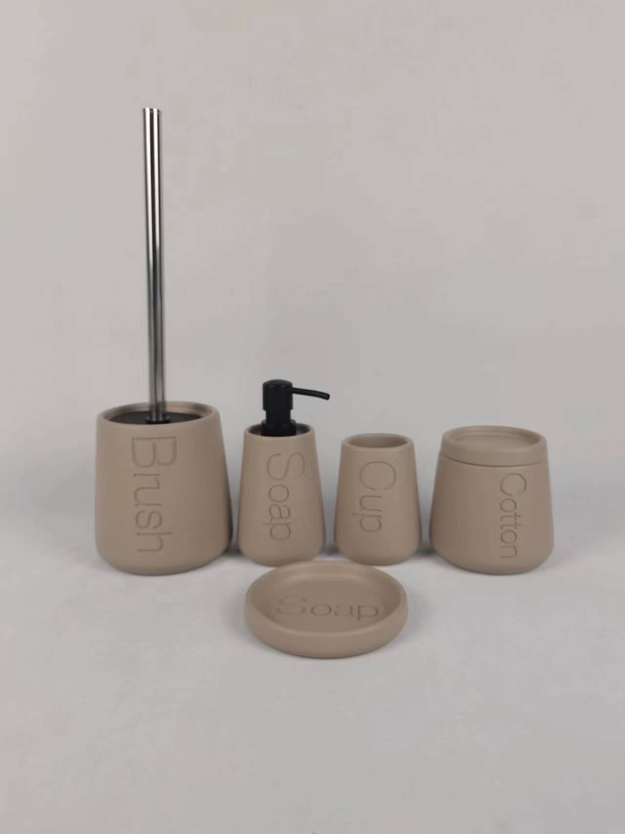 Healing Resin Storage】INS Style Macaron Lotion Bottle Set of 4